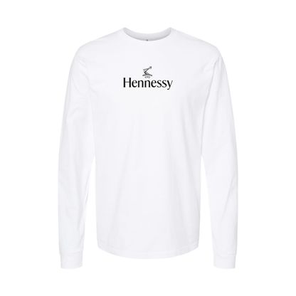 Youth Hennessy Logo Cotton Long Sleeve T-Shirt