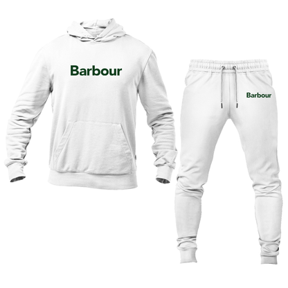Men's Barbour  Logo Hoodie Joggers Set
