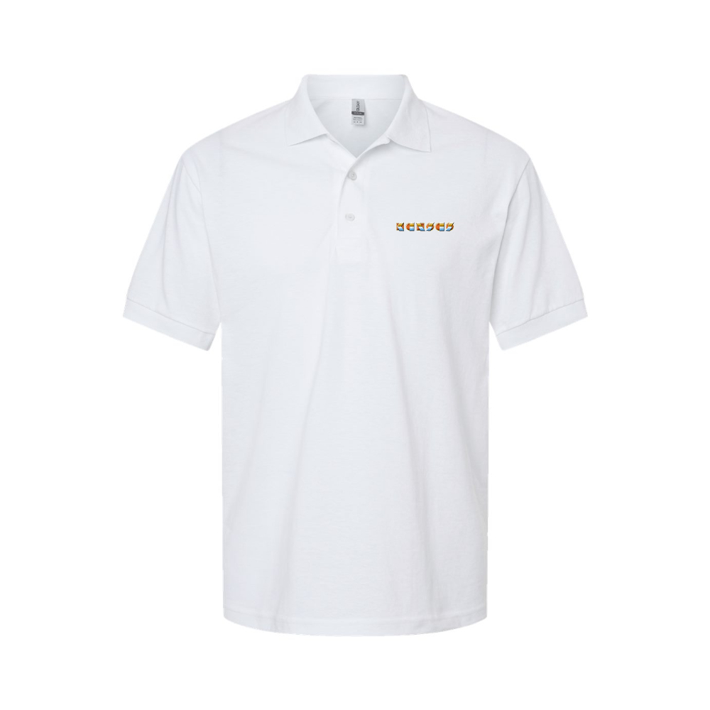 Men's Kansas Logo Dry Blend Polo