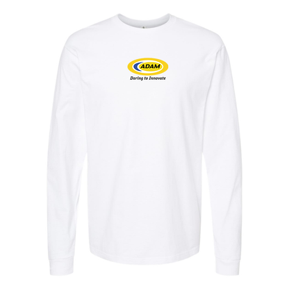 Men's Adam Motors  Logo Cotton Long Sleeve T-Shirt