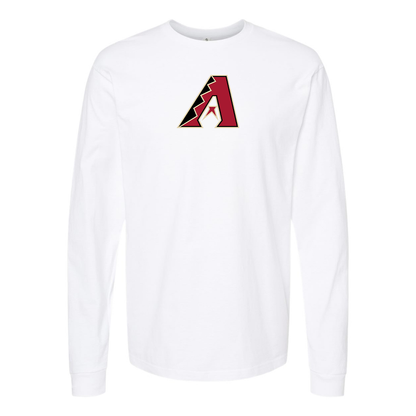 Men's Arizona Diamondbacks Logo Long Sleeve T-Shirt