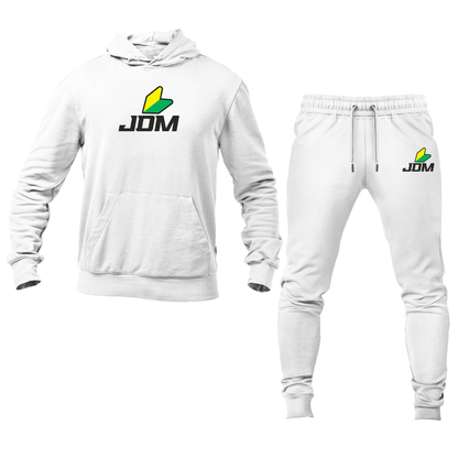 Men's JDM Logo Hoodie Joggers Set