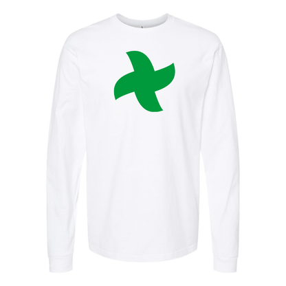 Men's Thermomix Screw Logo  Cotton Long Sleeve T-Shirt