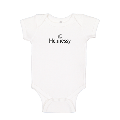 Hennessy Logo Baby Romper Onesie