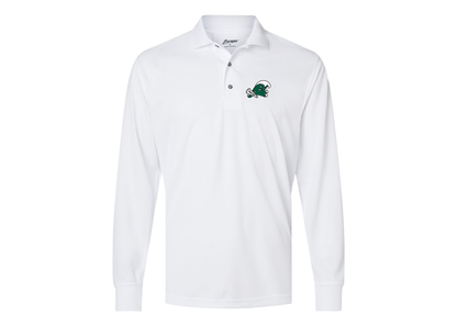 Men's Tulane Green Wave Paragon Prescott Long Sleeve Polo