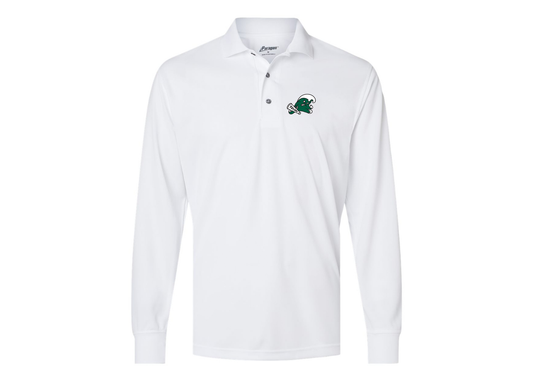 Men's Tulane Green Wave Paragon Prescott Long Sleeve Polo