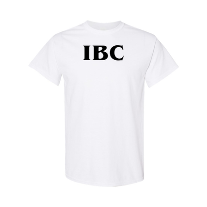 Men IBC Logo Cotton T-Shirt
