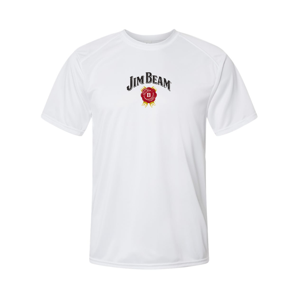 Men's Jim Beam Logo Polyester T-Shirt