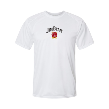 Men's Jim Beam Logo Polyester T-Shirt