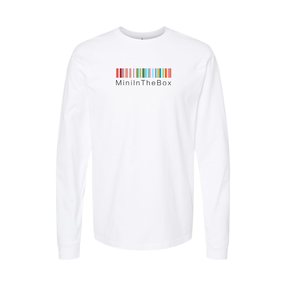Youth Mini In The Box Logo Cotton Long Sleeve T-Shirt
