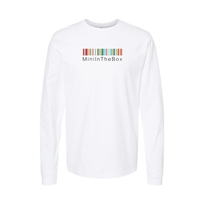 Youth Mini In The Box Logo Cotton Long Sleeve T-Shirt