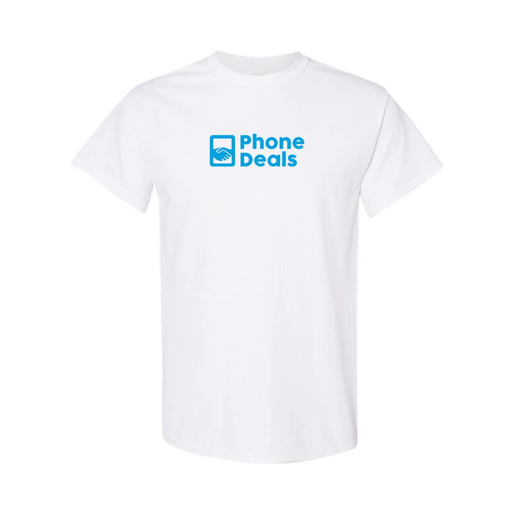 Men's MrPhoneDeals Logo Cotton T-Shirt