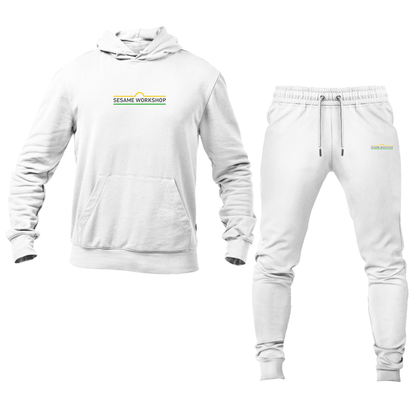 Men's Sesame Workshop Logo Hoodie Joggers Set