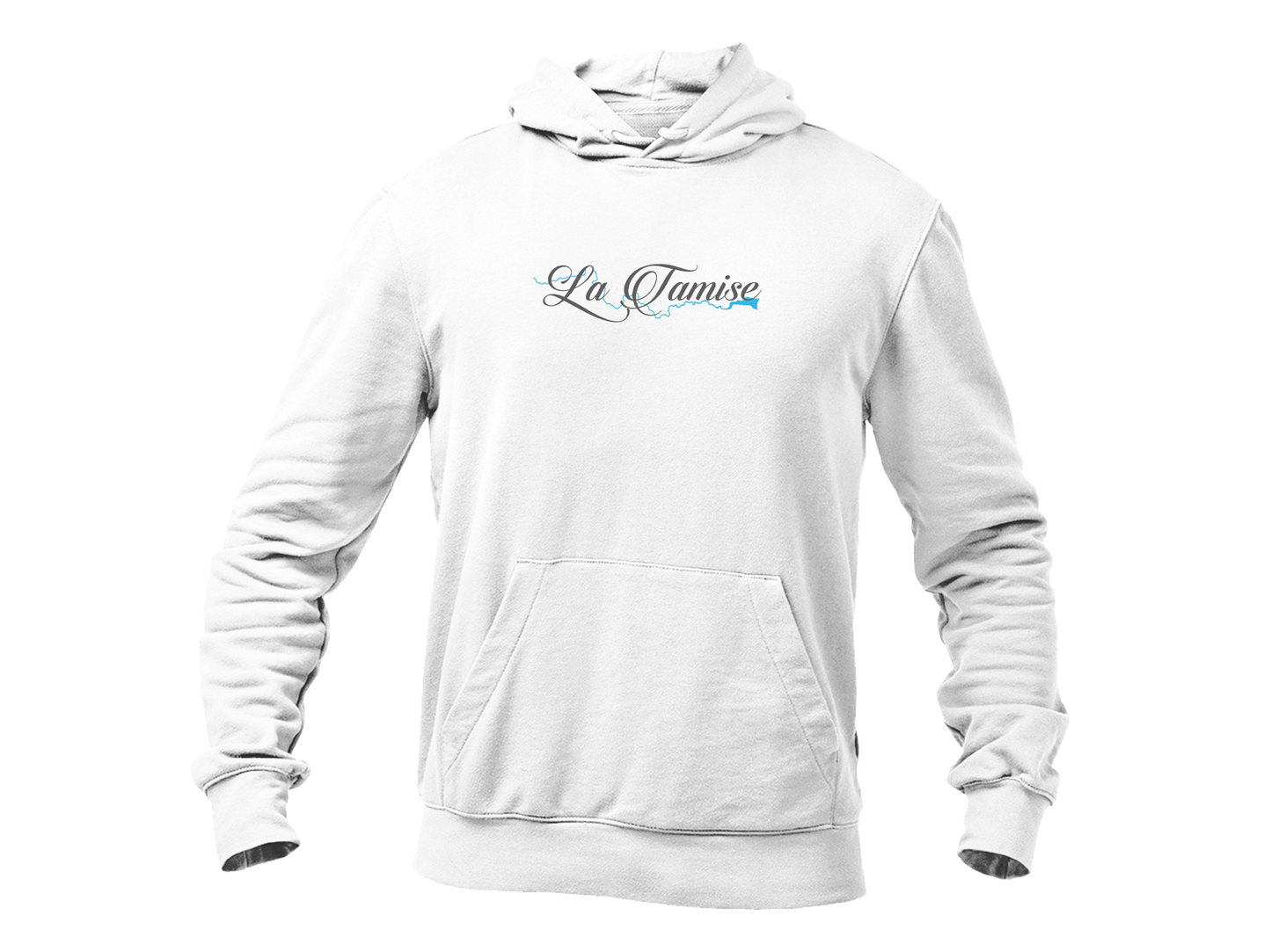 Men's La Tamise Logo Softstyle Midweight Hooded Sweatshirt