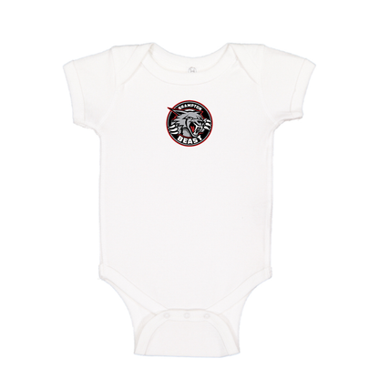 Brampton Beast Logo Baby Romper Onesie