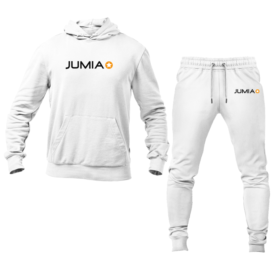 Men's Jumia Logo Hoodie Joggers Set