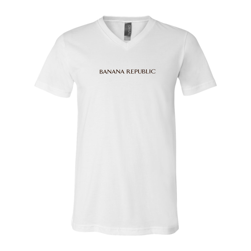 Banana Republic BELLA  CANVAS - Jersey V-Neck T-Shirt