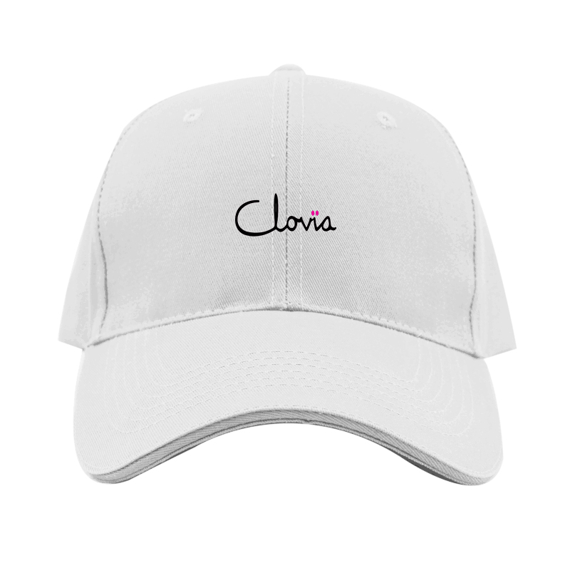 Clovia Logo  Dad Baseball Cap Hat