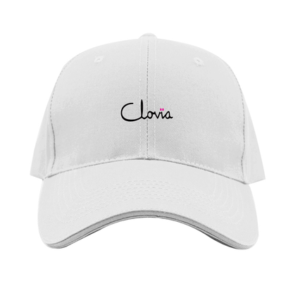 Clovia Logo  Dad Baseball Cap Hat
