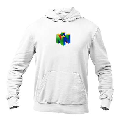 Men's   Nintendo N64  Logo Pullover Hoodie