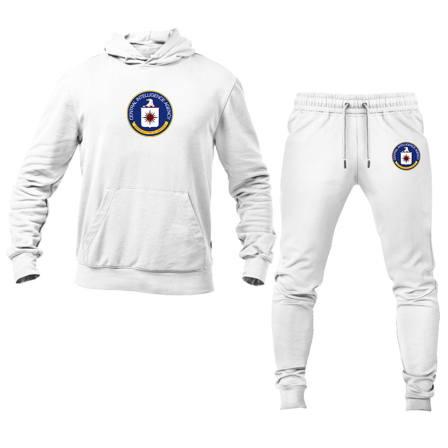 Men's CIA Logo Hoodie Joggers Set