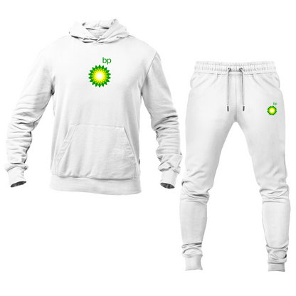 Men's BP Oil Logo Hoodie Joggers Set