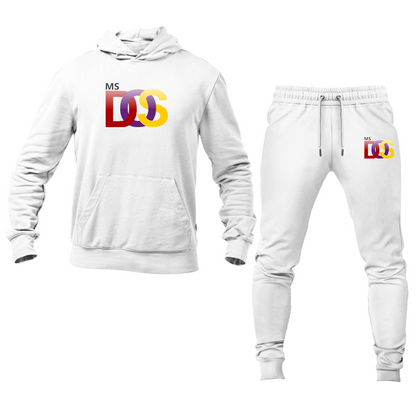 Men's MS DOS Logo Hoodie Joggers Set