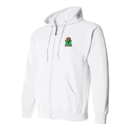 Men's Marshall Thundering Herd Logo Zipper Hoodie