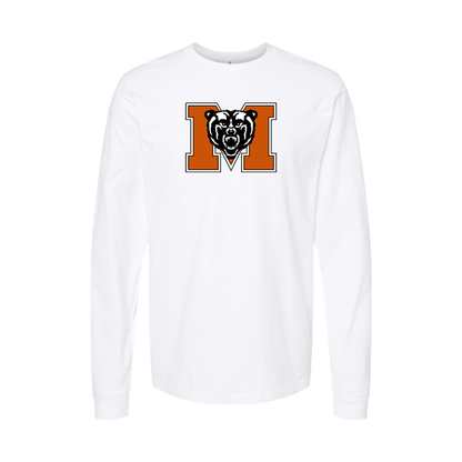 Men's Mercer Bears Logo Long Sleeve T-Shirt