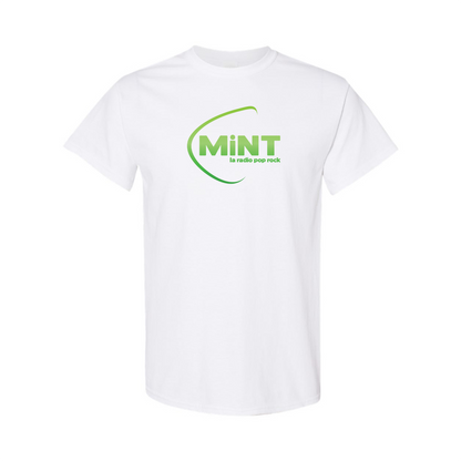 Men's Mint Radio Logo Cotton T-Shirt