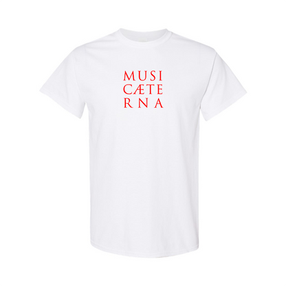 Men's Music Aeterna  Logo Cotton T-Shirt