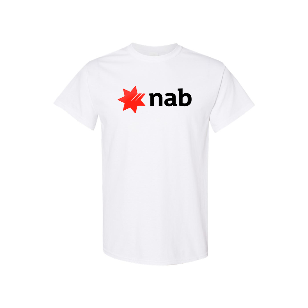 Men's NAB (National Australia Bank) Logo Cotton T-Shirt