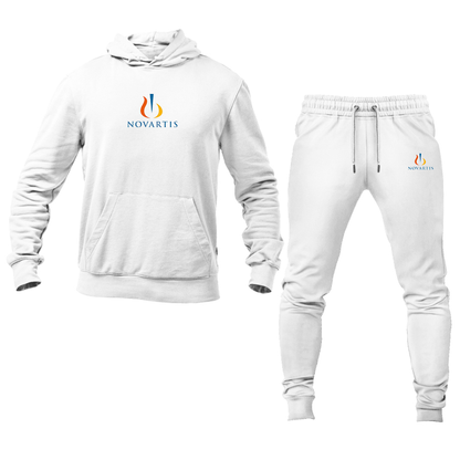 Men's Novartis Logo Hoodie Joggers Set