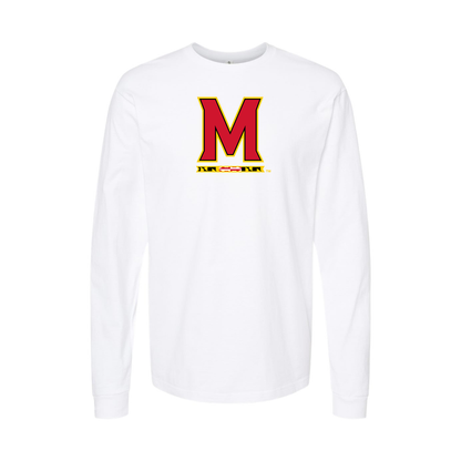 Men's Maryland Terrapins Logo Long Sleeve T-Shirt