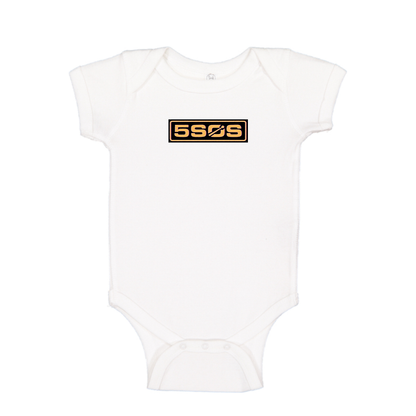 5sos Logo Baby Romper Onesie