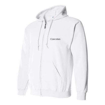 Men's Calvin Klein Logo Zipper Hoodie