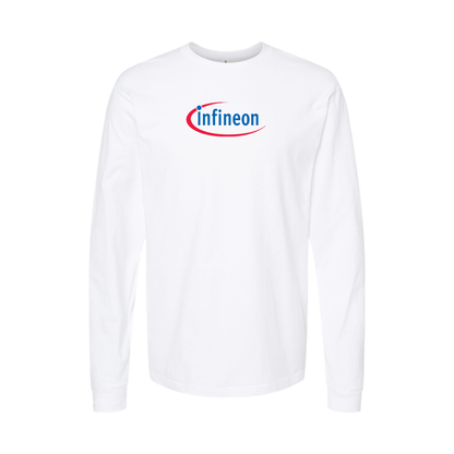Youth Infineon Logo Cotton Long Sleeve T-Shirt