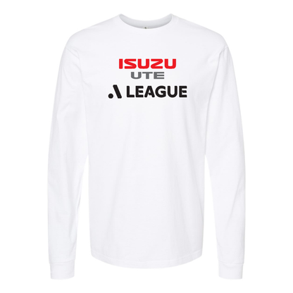 Men's  A League Logo Cotton Long Sleeve T-Shirt