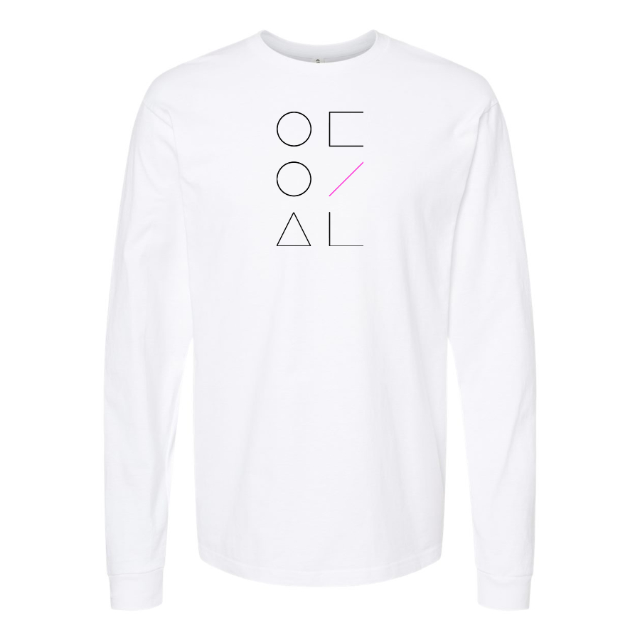 Men's  LOONA Logo Cotton Long Sleeve T-Shirt