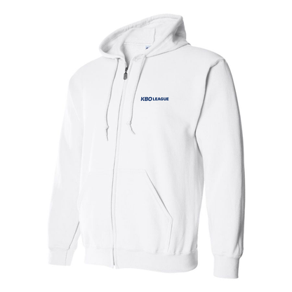 Men's KBO League  Logo Zipper Hoodie