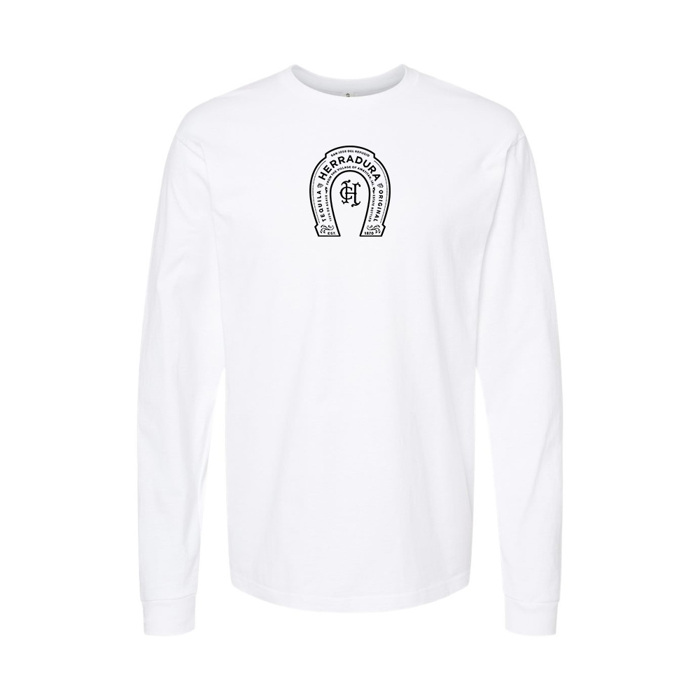 Youth Herradura Logo Cotton Long Sleeve T-Shirt