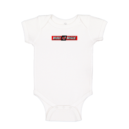 Daily Bugle Logo Baby Romper Onesie