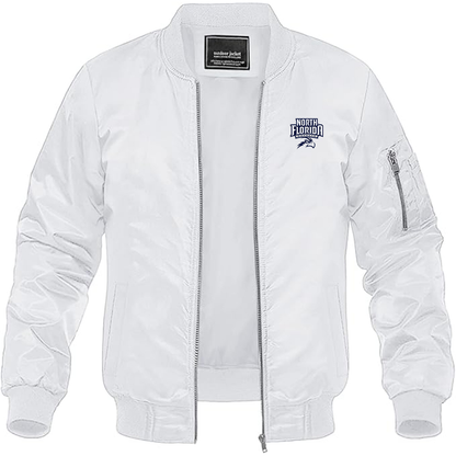 Men's UNF Ospreys Lightweight Bomber Jacket - White