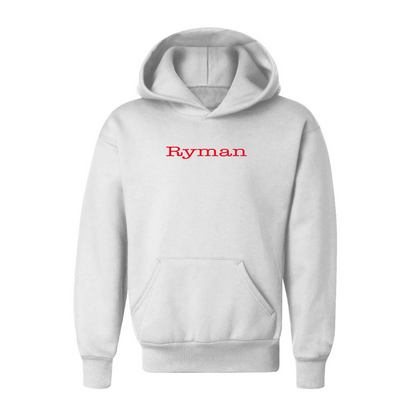 Youth Ryman Logo Pullover Hoodie
