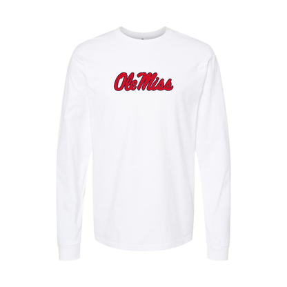 Men's Mississippi Rebels Logo Long Sleeve T-Shirt