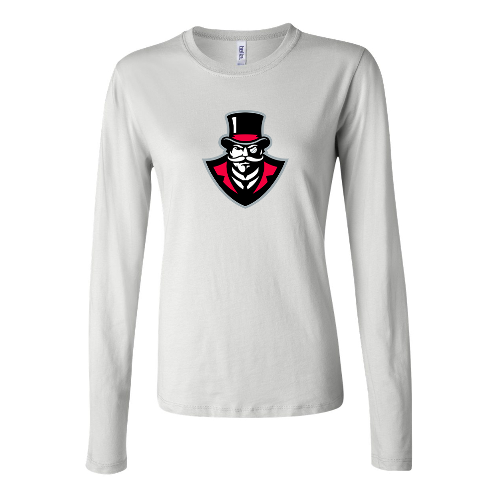 BELLA CANVAS   Austin Peay Governors Jersey Long Sleeve Tee