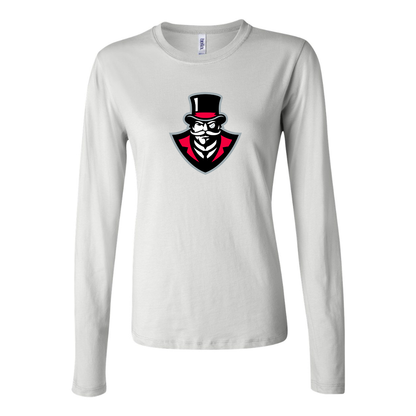 BELLA CANVAS   Austin Peay Governors Jersey Long Sleeve Tee
