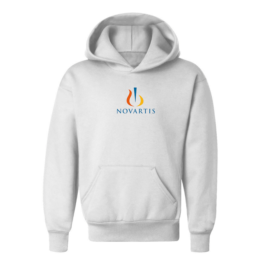 Youth Novartis Logo  Pullover Hoodie