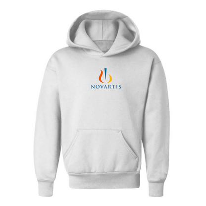 Youth Novartis Logo  Pullover Hoodie