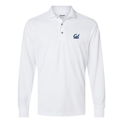 Men's California Golden Bears  Paragon Prescott Long Sleeve Polo